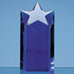 Sapphire Blue Optic Star Column Award