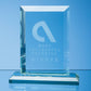 Jade Glass Mitred Rectangle Award