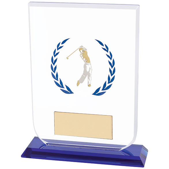 Gladiator Male Golf Glass Award - Available in 3 Sizes