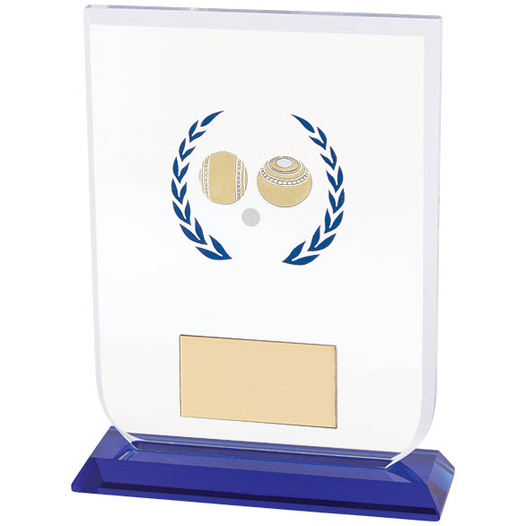 Gladiator Lawn Bowls Glass Award - Available in 3 Sizes