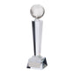 Interceptor Football Crystal Award - Available in 3 Sizes