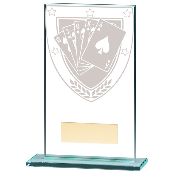 Millennium Poker Jade Glass Award