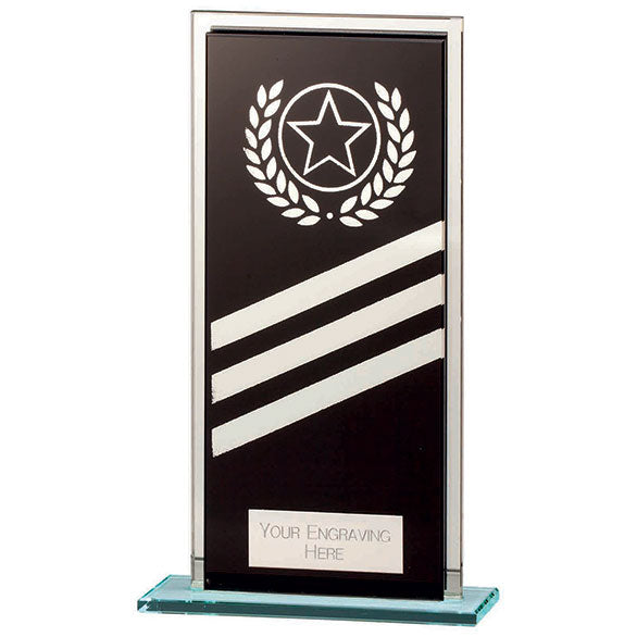 Talisman Mirror Glass Award Black-Silver