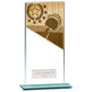 Mustang Table Tennis Jade Glass Award