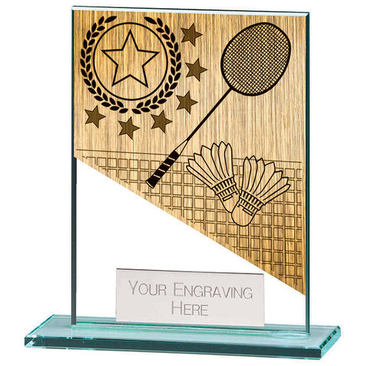 Mustang Badminton Jade Glass Award