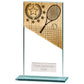 Mustang Tennis Jade Glass Award