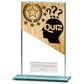 Mustang Quiz Jade Glass Award