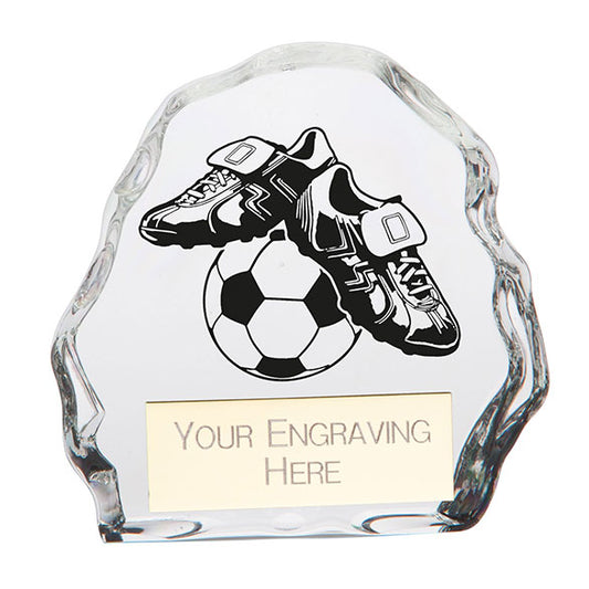 Mystique Football Glass Award