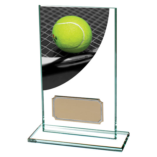 Tennis Colour-Curve Jade Crystal Award