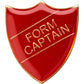 3cm School Shield Badge (Form Captain) - Available in 4 Colours