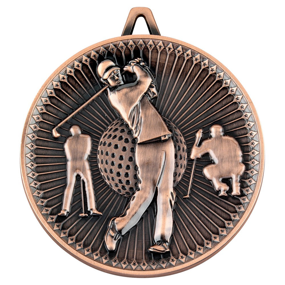 Golf Deluxe Medal - 3 Colours