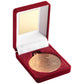 Red Velvet Box With Martial Arts Medal