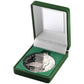 Green Velvet Box With Gaelic Football Medal
