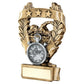 Brz-Pew-Gold Swimming 3 Star Wreath Award Trophy - 3 Sizes