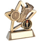 Bronze And Gold Athletics Mini Star Trophy