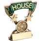 9.5cm Brz-Gold School House Mini Cup Trophy - Available in 4 Colours