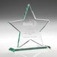 Jade Glass Star (10mm Thick)