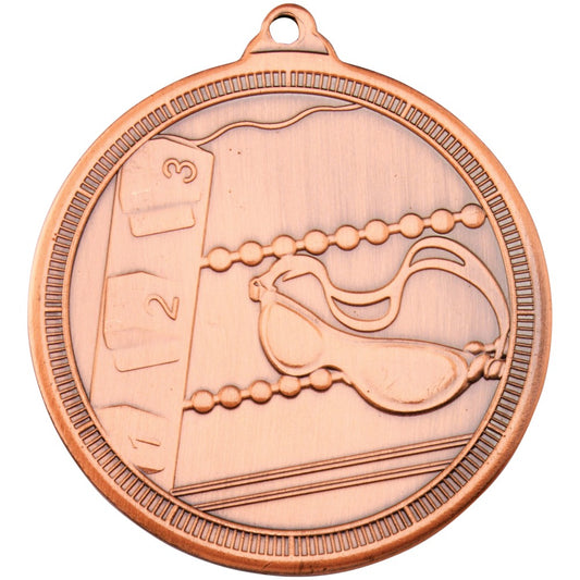 Swimming 'Multi Line' Medal