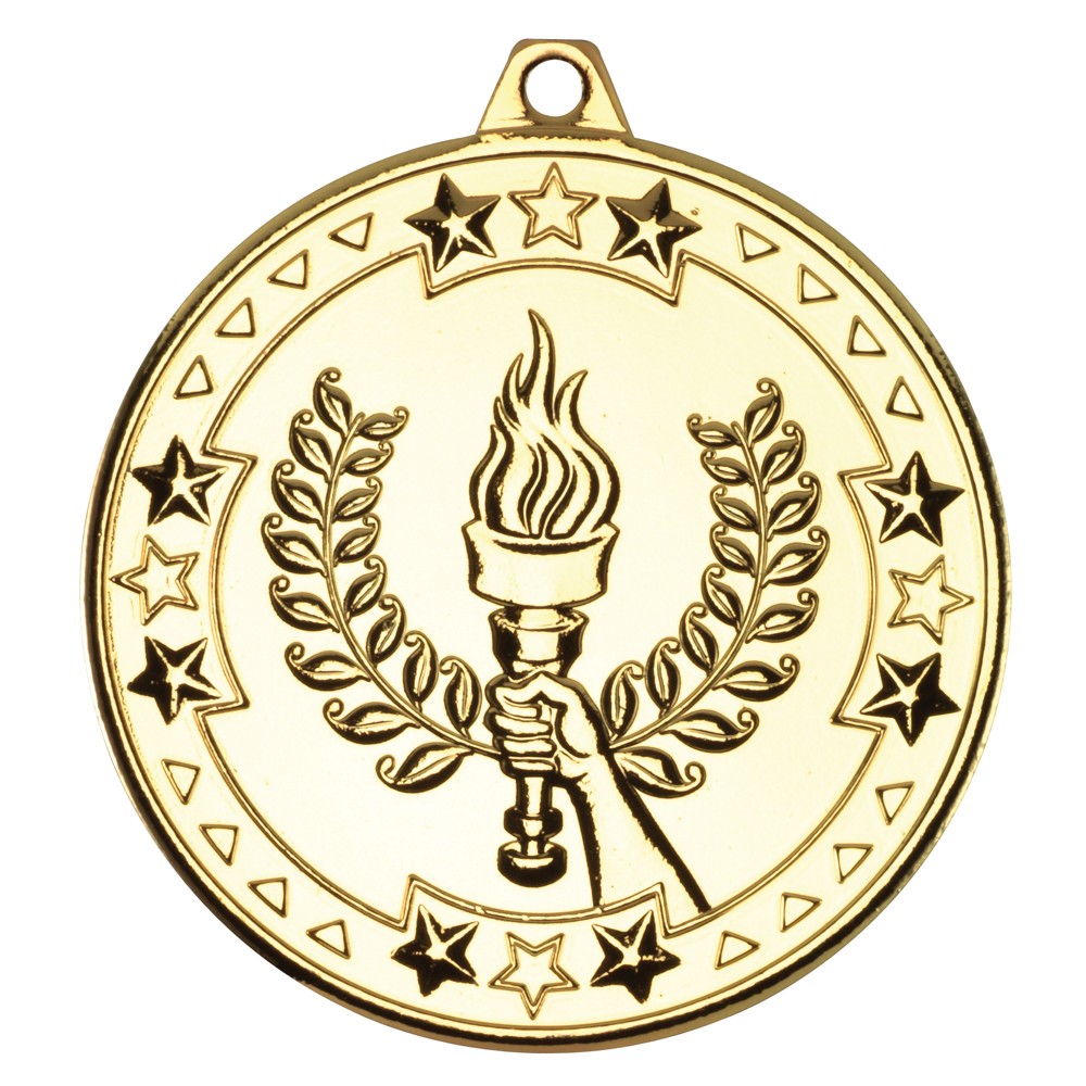 Victory Torch 'Tri Star' Medal