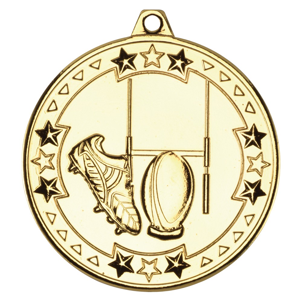 Rugby 'Tri Star' Medal