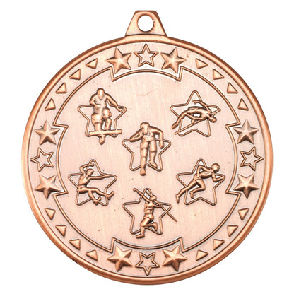 Multi Athletics 'Tri Star' Medal