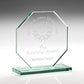 Jade Glass Octagon Plaque (10mm Thick)