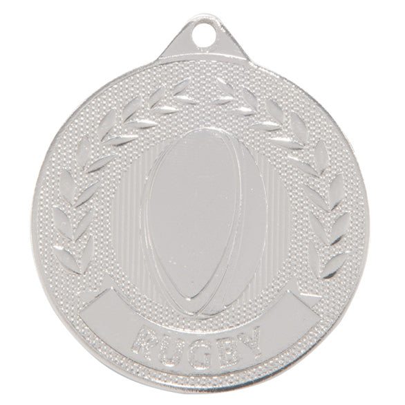 Discovery Rugby Medal 50mm - Available in Gold, Silver and Bronze