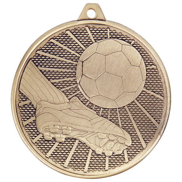 Formation Football Iron Medal 50mm - 3 Colours