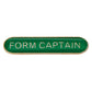 Scholar Bar Badge Form Captain