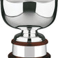 Silver Plated World Cup Bowl with Scalloped Wavey Edge - 2 Sizes