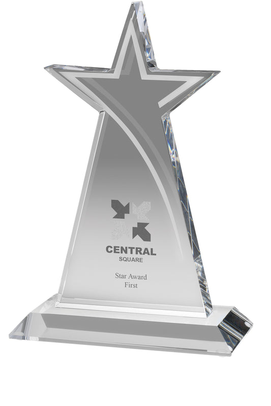 Crystal Star Award - 3 Sizes