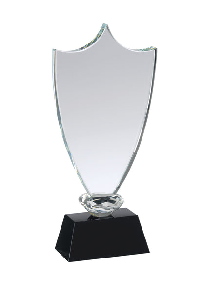 Crystal Shield Award in Box