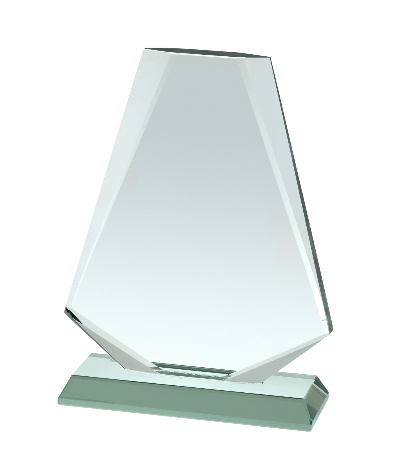 15mm Thick Jade Glass Bell Shape Award