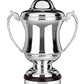 Hand Chased Silver Plated Conquerors Challange Cup