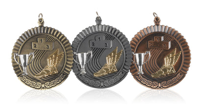 MB (P) 2in Athletics Medal - 3 Colours