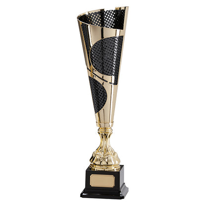 Quest Laser Cut Gold & Black Cup - Available in 5 Sizes