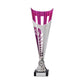 Garrison Plastic Laser Cut Cup Silver & Pink - Available in 5 Sizes