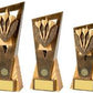 Antique Gold Darts Edge Award - 3 Sizes