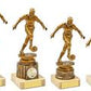 Antique Gold Kicking Female Footballer Award - 4 Sizes