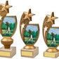 Colour Male Golf Star Holder Award - 3 Sizes