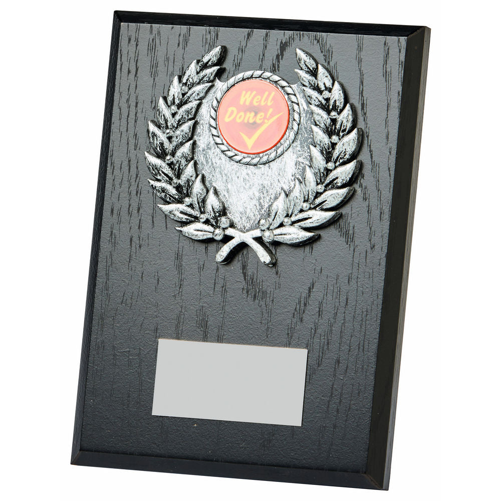 Black Wood Plaque Award - 3 Sizes