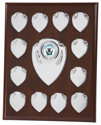 Budget Annual Record Plaque Award Silver