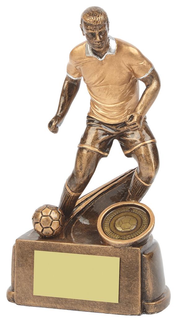 Gold Resin Men's Football Trophy