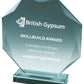 Jade Glass Octagon Award