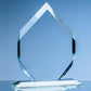 Clear Glass Majestic Diamond Award - 3 Sizes