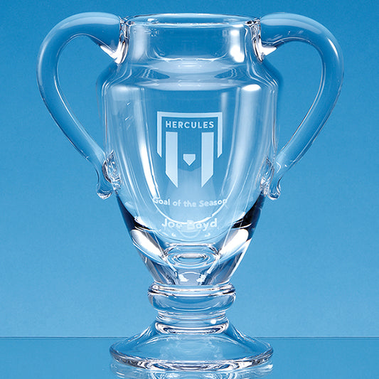 21.5cm Handmade Double Handled Trophy Cup-Vase