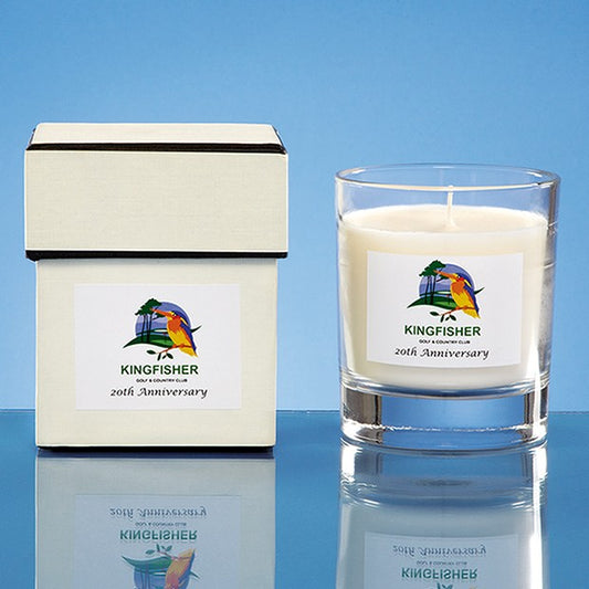 9.5cm Personalised Scented Home Candle