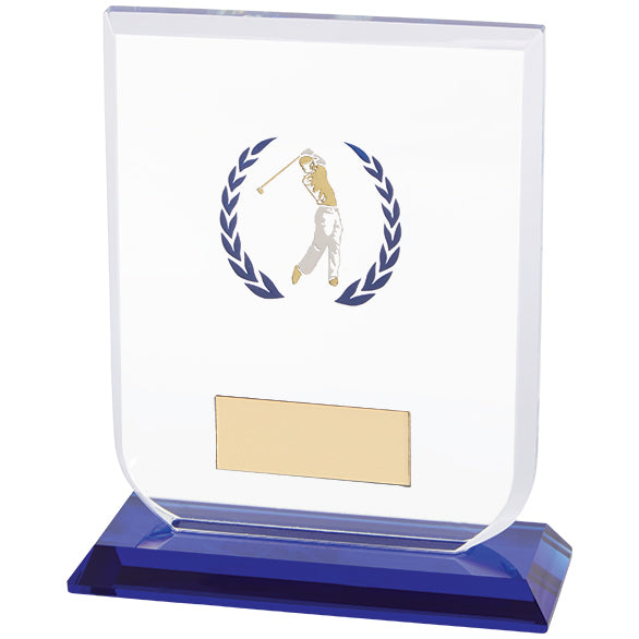 Gladiator Male Golf Glass Award - Available in 3 Sizes
