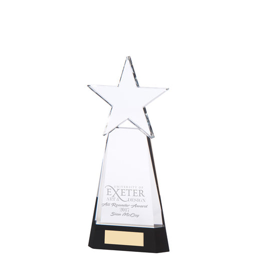 Legend Star Optical Crystal Award - Available in 2 Sizes