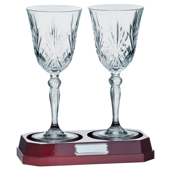 Lindisfarne Osana Wine Crystal Glasses 220mm